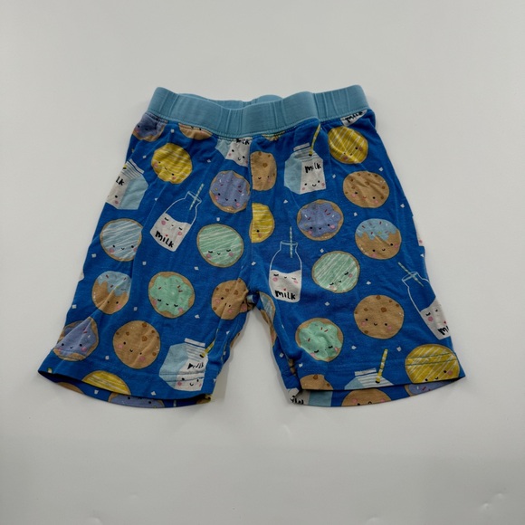 Little Sleepies Milk & Cookies Pajama Set Short Sleeve Size 3T - Picture 8 of 10